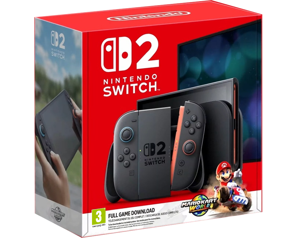 Игровая приставка Nintendo Switch 2 Bundle [Код загрузки Mario Kart World] ПРЕДЗАКАЗ!