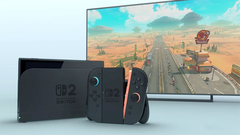 Игровая приставка Nintendo Switch 2 Bundle Код загрузки Mario Kart World  дополнительное изображение 4