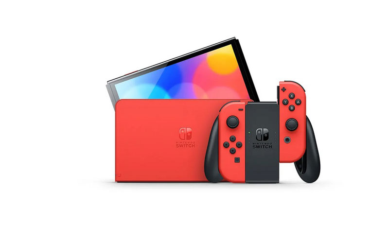 Игровая приставка Nintendo Switch  OLED Mario Red Limited Edition HK дополнительное изображение 1