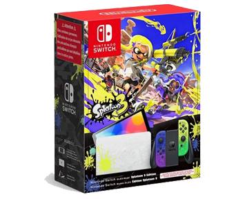 Игровая приставка Nintendo Switch (OLED-Модель) Splatoon 3 Special Edition [HK]