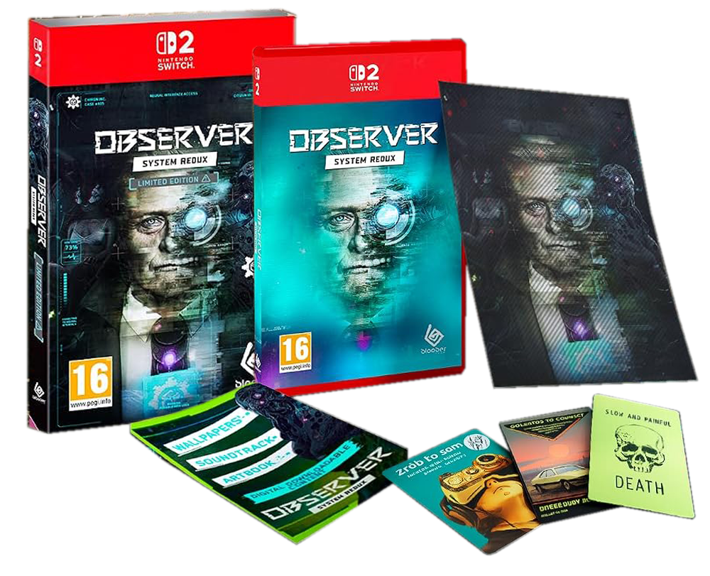Observer System Redux Limited Edition (Русская версия)(Switch 2) ПРЕДЗАКАЗ!