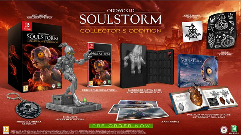Oddworld Soulstorm Collectors Edition  Nintendo Switch дополнительное изображение 1