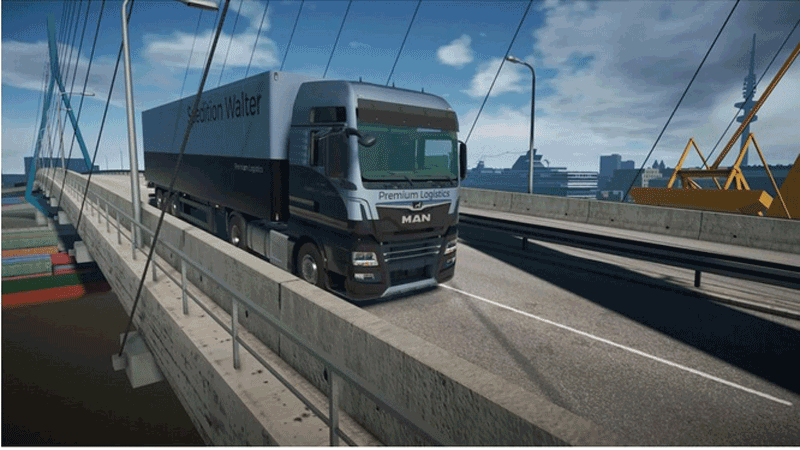 On the Road Truck Simulator  PS5 дополнительное изображение 2