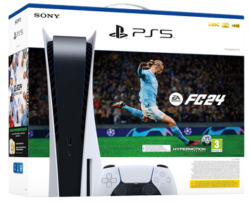 Игровая приставка PlayStation 5 [EU]  + EA FC2024 Ultimate Team (код на скачку)
