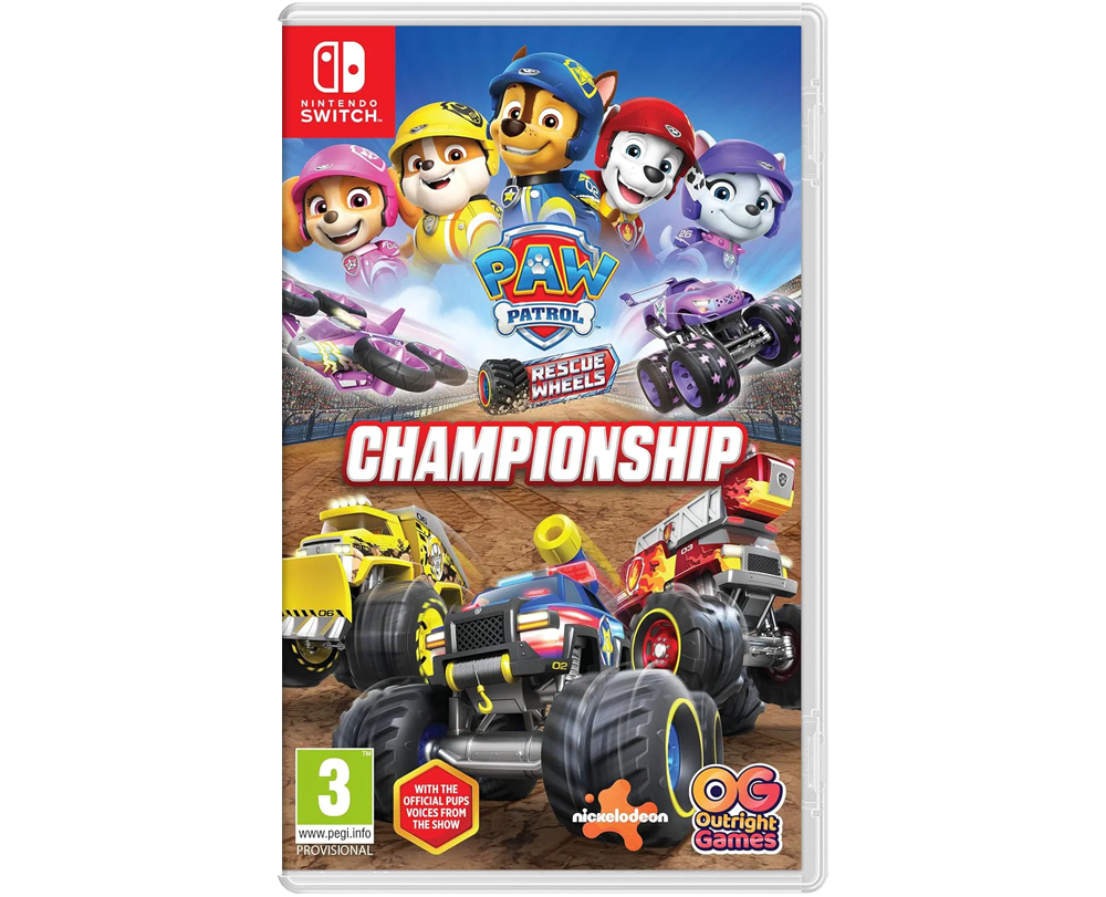 Paw Patrol Rescue Wheels Championship (Switch) ПРЕДЗАКАЗ!