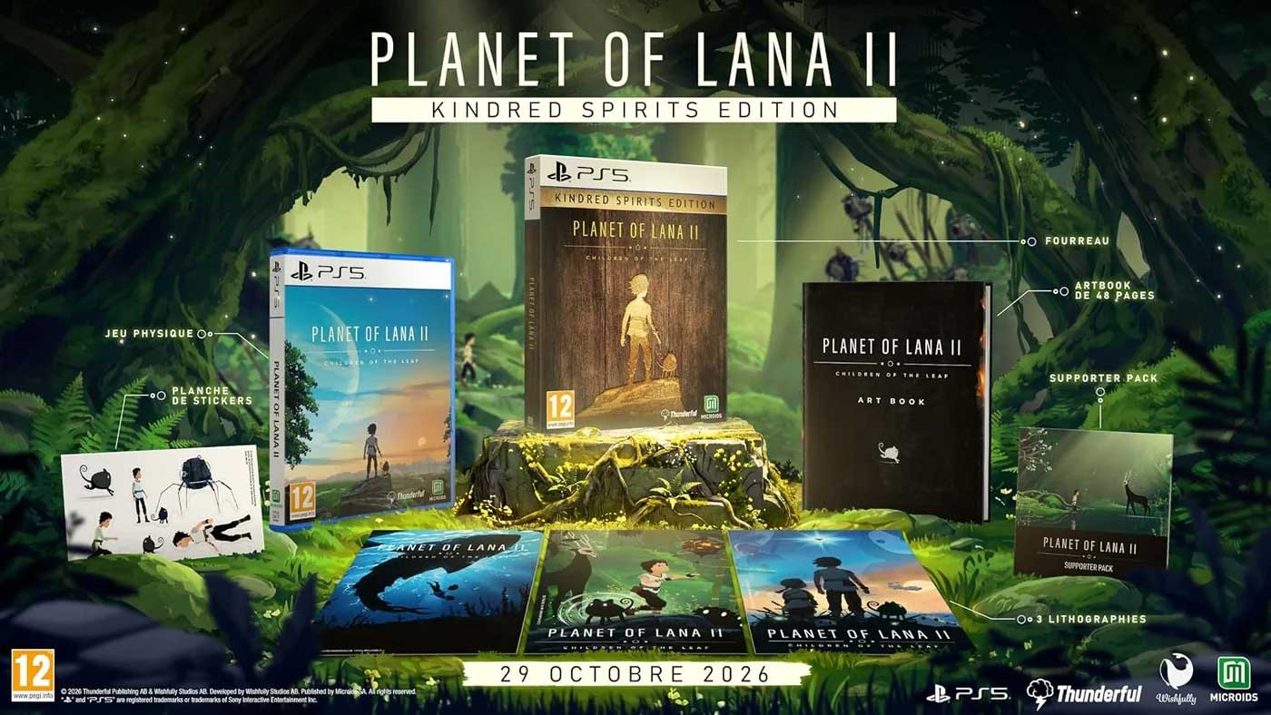 Planet Of Lana 2 Children Of The Leaf Kindred Spirits Edition  PS5  дополнительное изображение 1