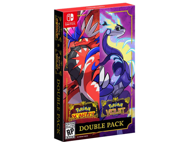 Pokemon Scarlet and Violet Double Pack US Nintendo Switch дополнительное изображение 1