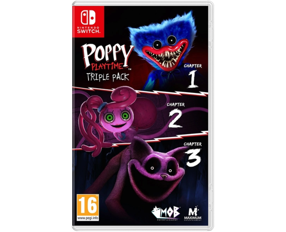 Poppy Playtime Triple Pack (Русская версия)(Switch) ПРЕДЗАКАЗ!