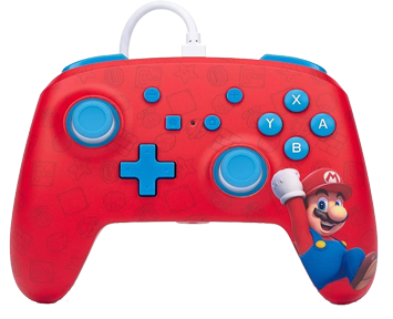 Геймпад проводной Woo-Hoo!Mario PowerA  для Nintendo Switch