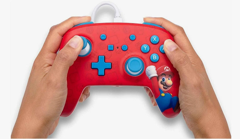 Геймпад проводной Woo-Hoo!Mario PowerA  Nintendo Switch дополнительное изображение 1