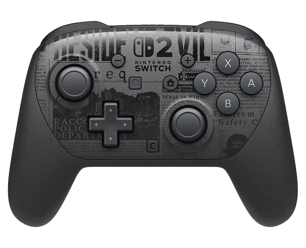 Геймпад игровой  Pro Controller BioHazard Requiem Edition (Switch 2) ПРЕДЗАКАЗ!