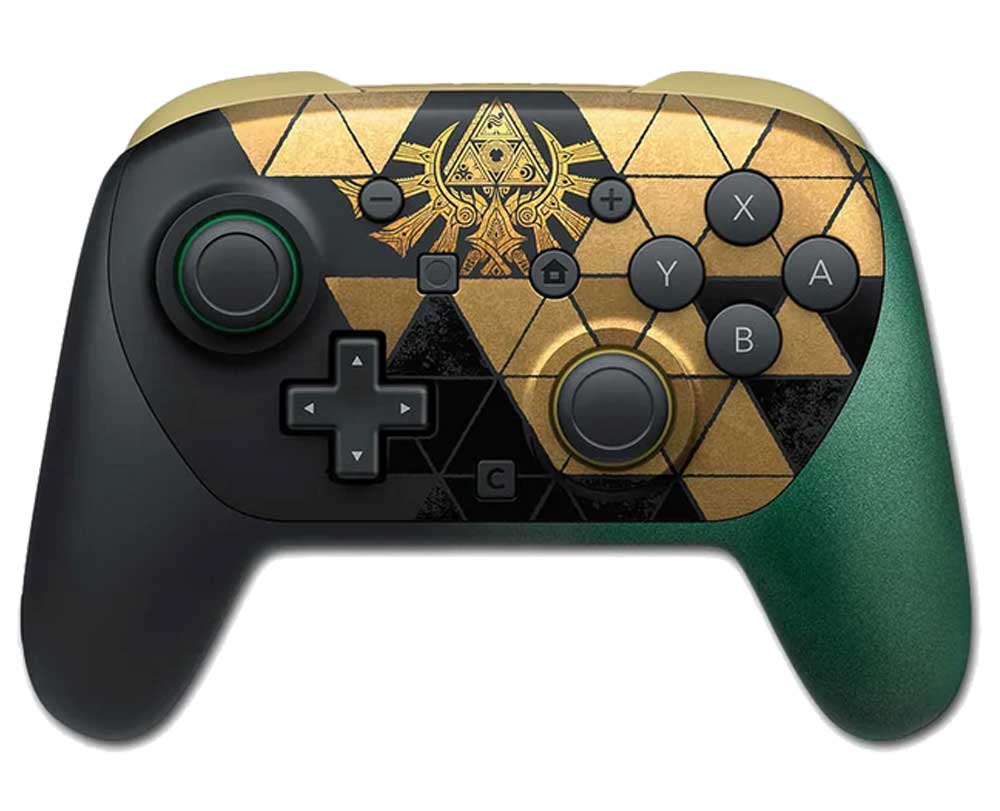 Геймпад игровой Pro Controller Legend of Zelda Ocarina of Time 40th Anniversary Edition  Switch 2  дополнительное изображение 2