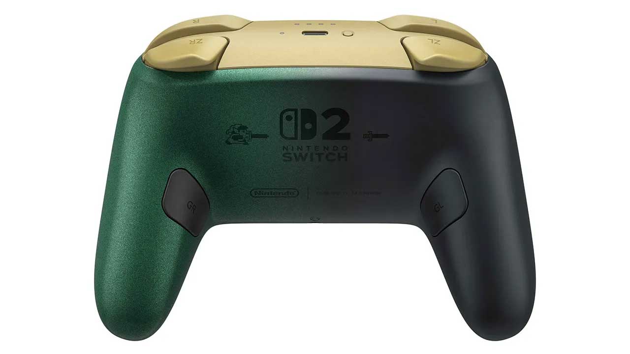 Геймпад игровой Pro Controller Legend of Zelda Ocarina of Time 40th Anniversary Edition  Switch 2  дополнительное изображение 3
