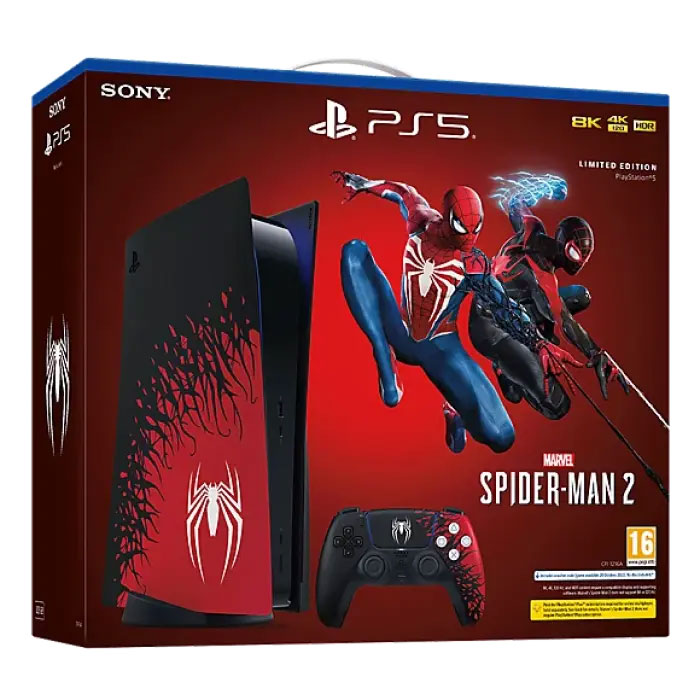 Игровая приставка Marvel Человек Паук 2 Limited Edition  CFI-1216A дополнительное изображение 1