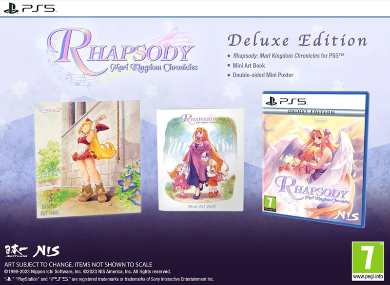 Rhapsody Marl Kingdom Chronicles Deluxe Edition  PS5 дополнительное изображение 4
