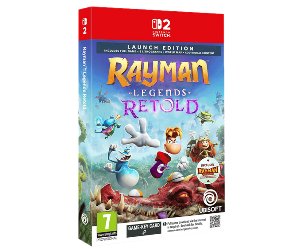 Rayman Legends Retold Launch Edition (Русская версия)(Switch 2) ПРЕДЗАКАЗ!