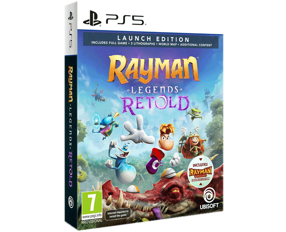 Rayman Legends Retold Launch Edition (Русская версия)(PS5) ПРЕДЗАКАЗ!