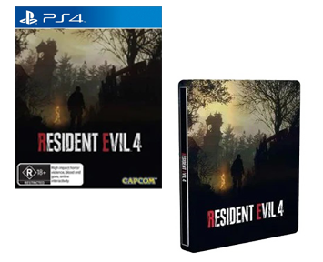 Resident Evil 4 Remake Steelbook (Русская версия) для PS4