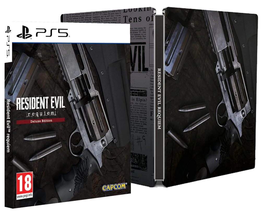 Resident Evil 9 Requiem Deluxe Edition [Steelbook Edition](Русская версия)(PS5) ПРЕДЗАКАЗ!