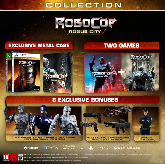 RoboCop Rogue City Collection  PS5  дополнительное изображение 1