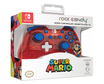 Проводной джойстик Nintendo Switch Rock Candy Mario