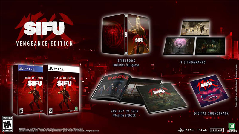 SIFU Vengeance Edition  PS4 дополнительное изображение 1