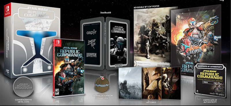 Star Wars Republic Commando Collectors Edition #397US Nintendo Switch дополнительное изображение 1