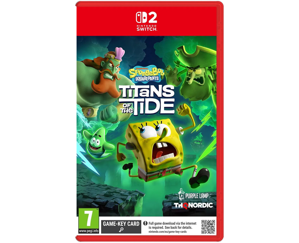 SpongeBob SquarePants Titans of the Tide (Русская версия)(Switch 2) ПРЕДЗАКАЗ!