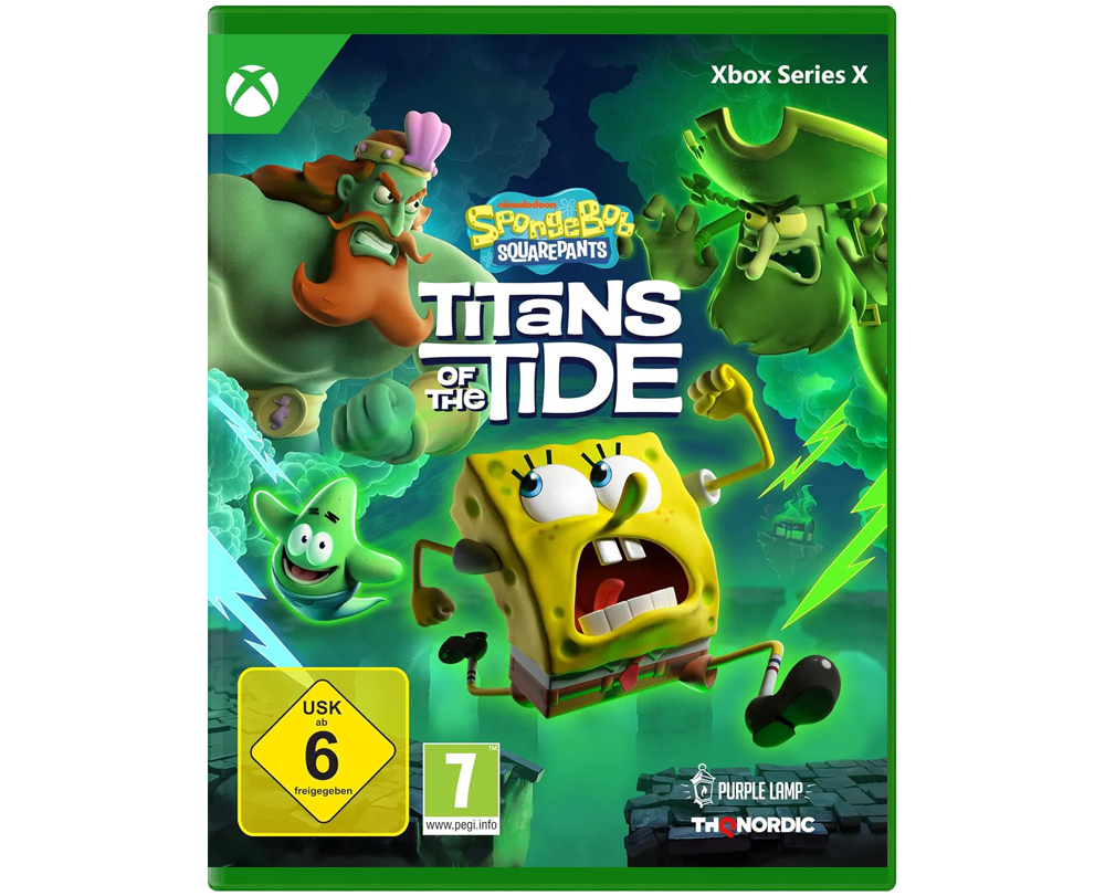 SpongeBob SquarePants Titans of the Tide (Русская версия)(Xbox Series X) ПРЕДЗАКАЗ!