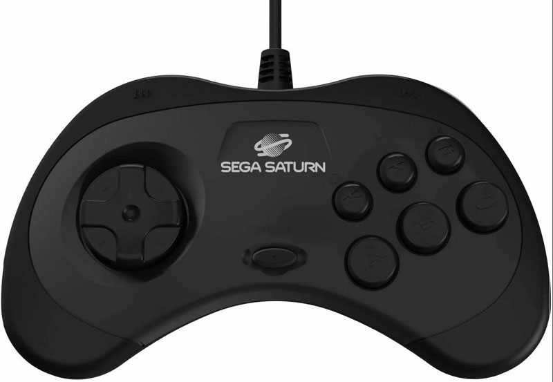 Аркадный игровой котроллер Sega Saturn 8 Button Retro-Bit дополнительное изображение 1