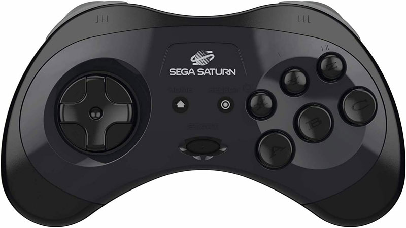 Контроллер беспроводной SEGA Saturn Black  PC/Mac,PS3, Android, Nintendo Switch дополнительное изображение 1