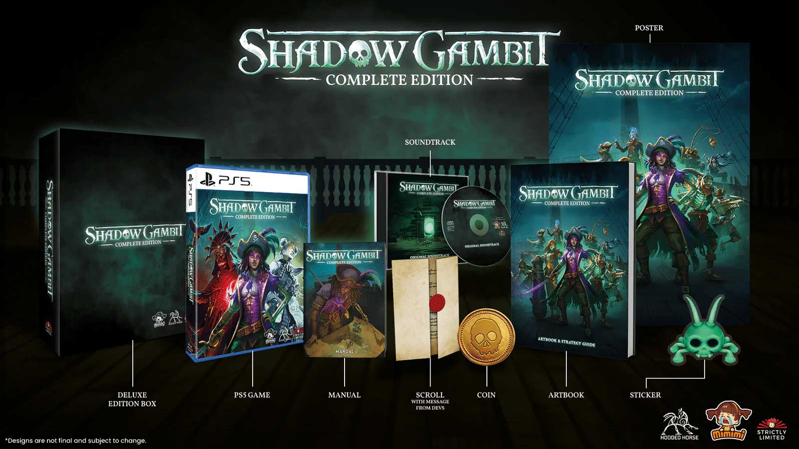 Shadow Gambit The Cursed Crew Complete Deluxe Edition  PS5  дополнительное изображение 1
