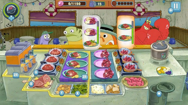 SpongeBob Krusty Cook-Off Extra Krusty Edition  Nintendo Switch дополнительное изображение 1