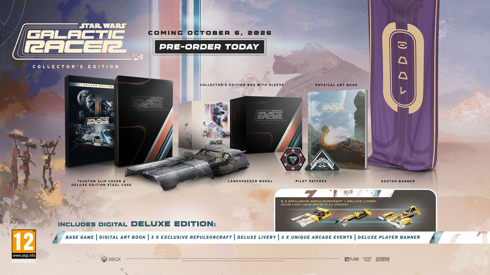 Star Wars Galactic Racer Collectors Edition  PS5 дополнительное изображение 1