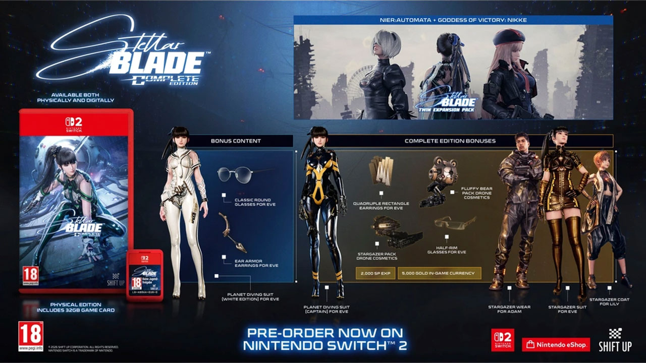 Stellar Blade Complete Edition  Switch 2  дополнительное изображение 1