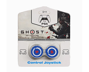 Накладки на стики Ghost of Tsushima (Blue)(PS5) для PS5