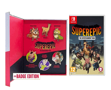 SuperEpic: The Entertainment War Badge Edition (Nintendo Switch)