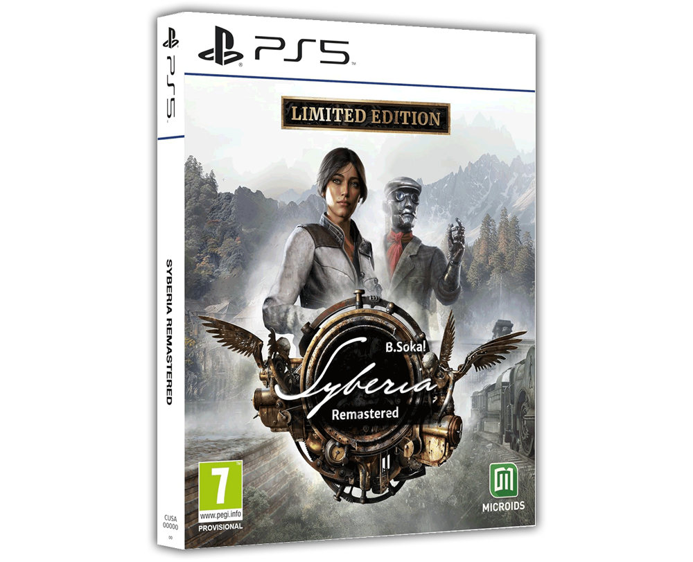 Syberia Remastered Limited Edition (Русская версия)(PS5)