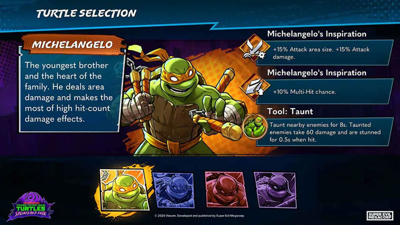 Teenage Mutant Ninja Turtles Splintered Fate  Switch  дополнительное изображение 2