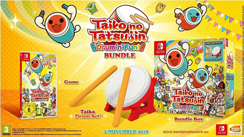 Taiko no Tatsujin Nintendo Switch Version!  Nintendo Switch дополнительное изображение 2