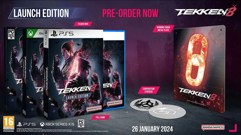 Tekken 8 Launch Edition  PS5 дополнительное изображение 1