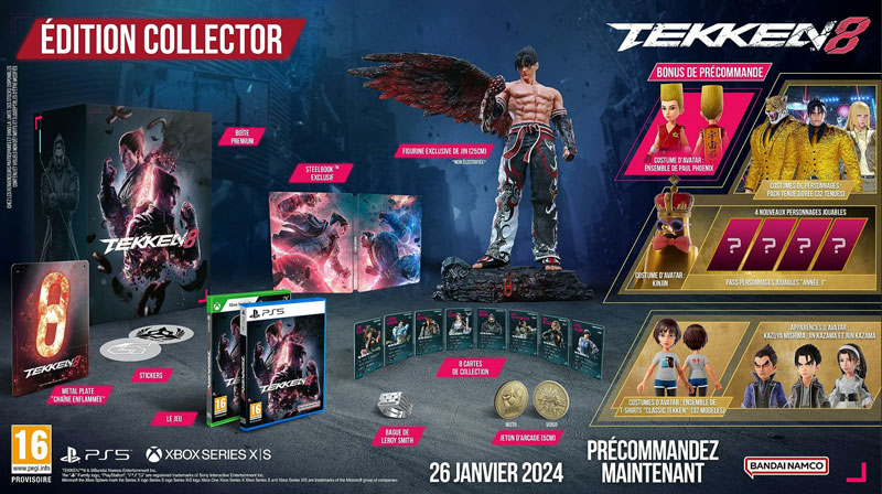 Tekken 8 Collectors Edition  PS5 дополнительное изображение 1