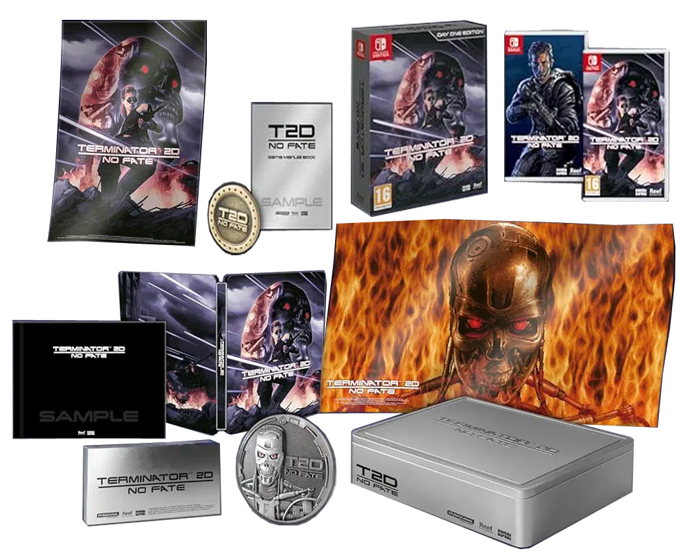Terminator 2D No Fate Collectors Edition (Русская версия)(Switch) ПРЕДЗАКАЗ!