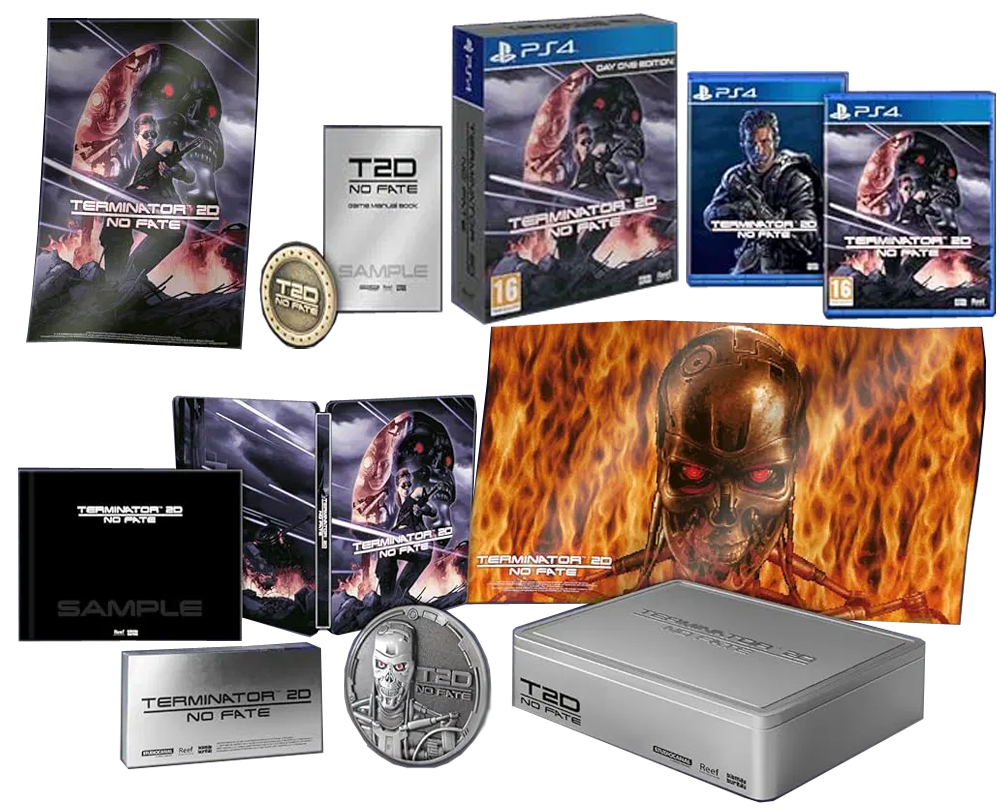 Terminator 2D No Fate Collectors Edition  (Русская версия)(PS4) ПРЕДЗАКАЗ!