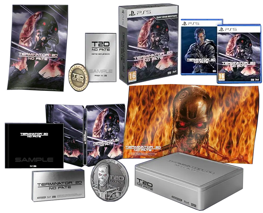 Terminator 2D No Fate Collectors Edition (Русская версия)(PS5) ПРЕДЗАКАЗ!