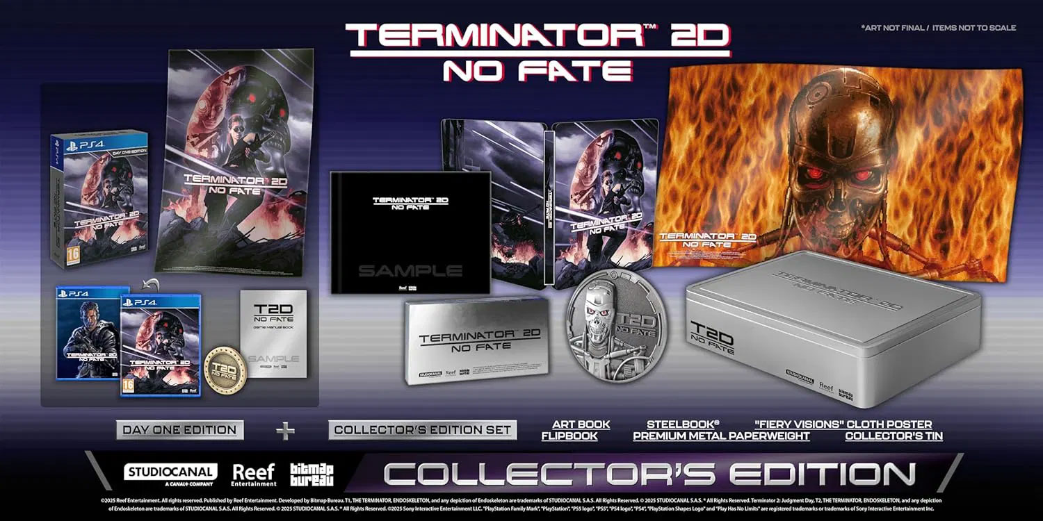 Terminator 2D No Fate Collectors Edition   PS4  дополнительное изображение 1