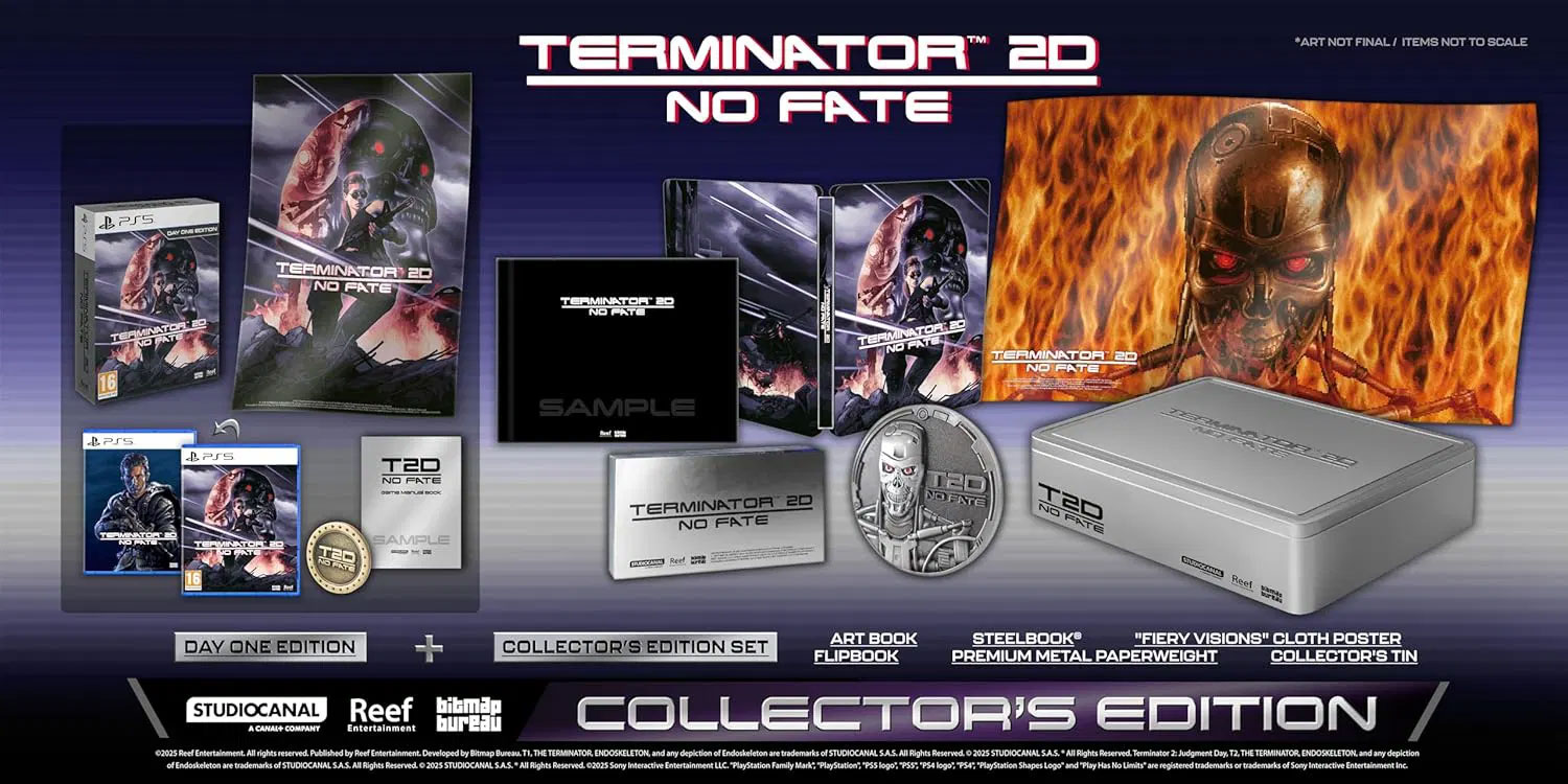 Terminator 2D No Fate Collectors Edition  PS5  дополнительное изображение 1