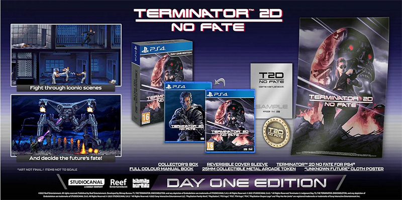 Terminator 2D No Fate Day One Edition  PS4  дополнительное изображение 1