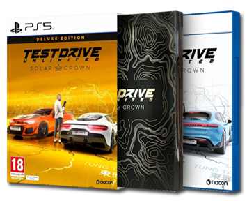 Test Drive Unlimited Solar Crown Deluxe Edition (Русская версия)(PS5)