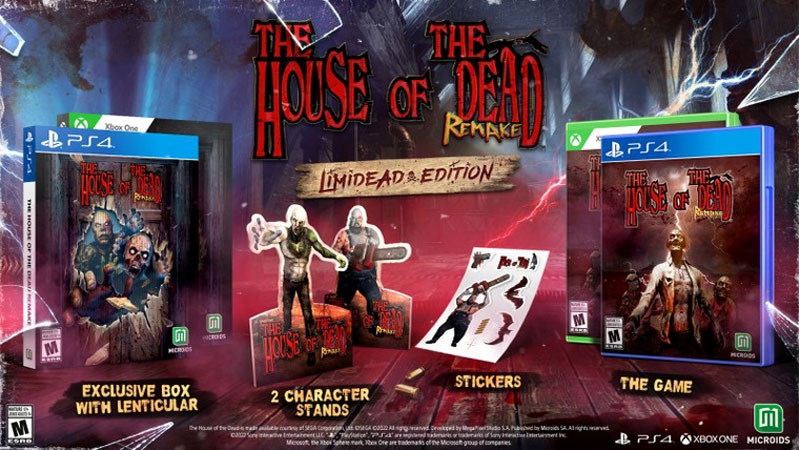 House of Dead Remake Limidead Edition  PS4 дополнительное изображение 1